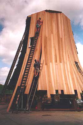 Building Windmill De Immigrant Fulton Il