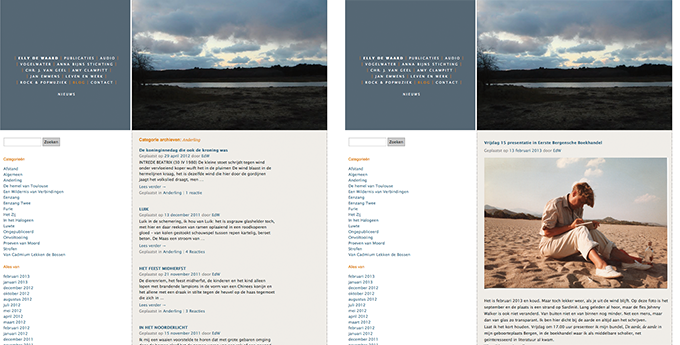 Elly de Waard - blog